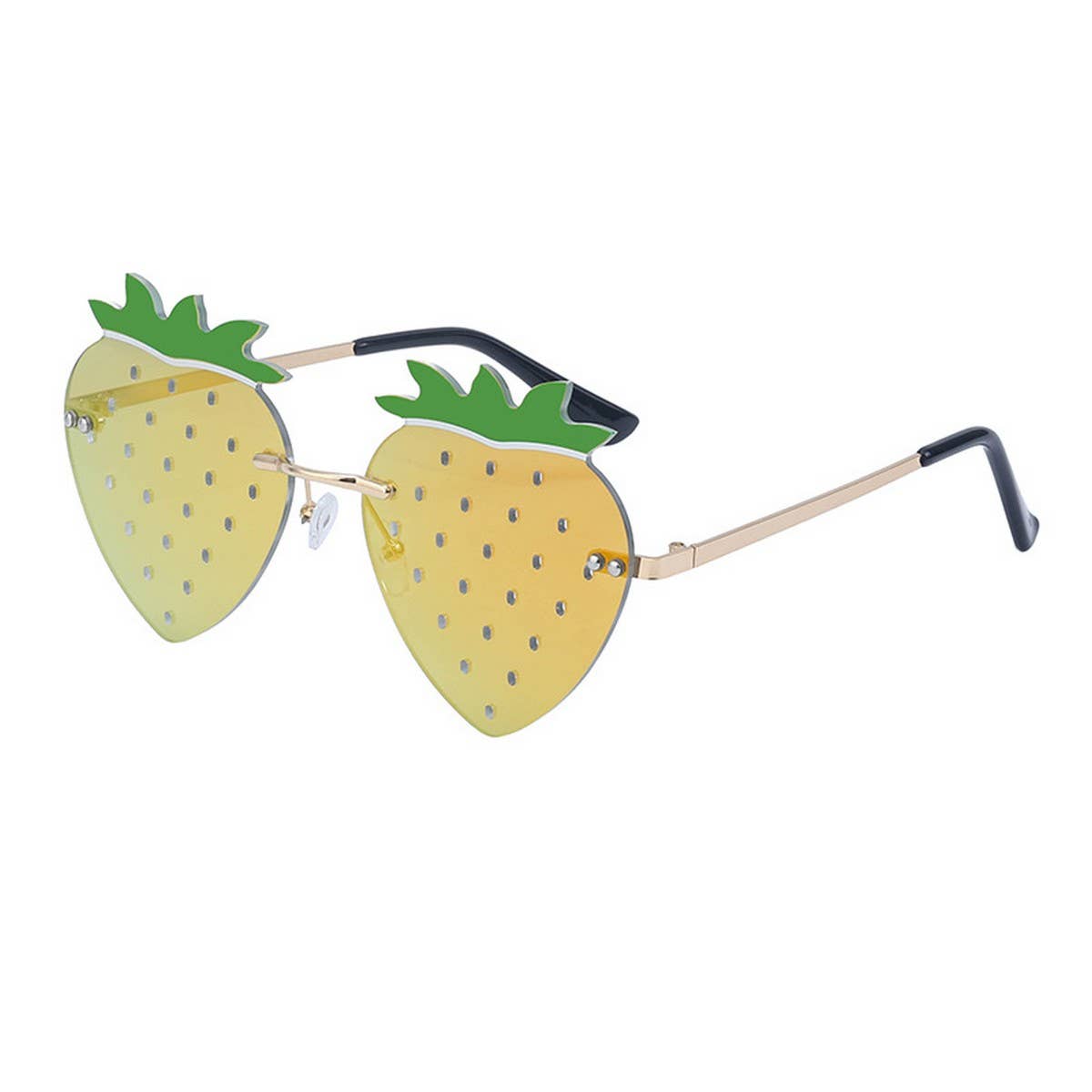 PERSONALIZED FUNNY STRAWBERRY SUNGLASSES_CWASG0689