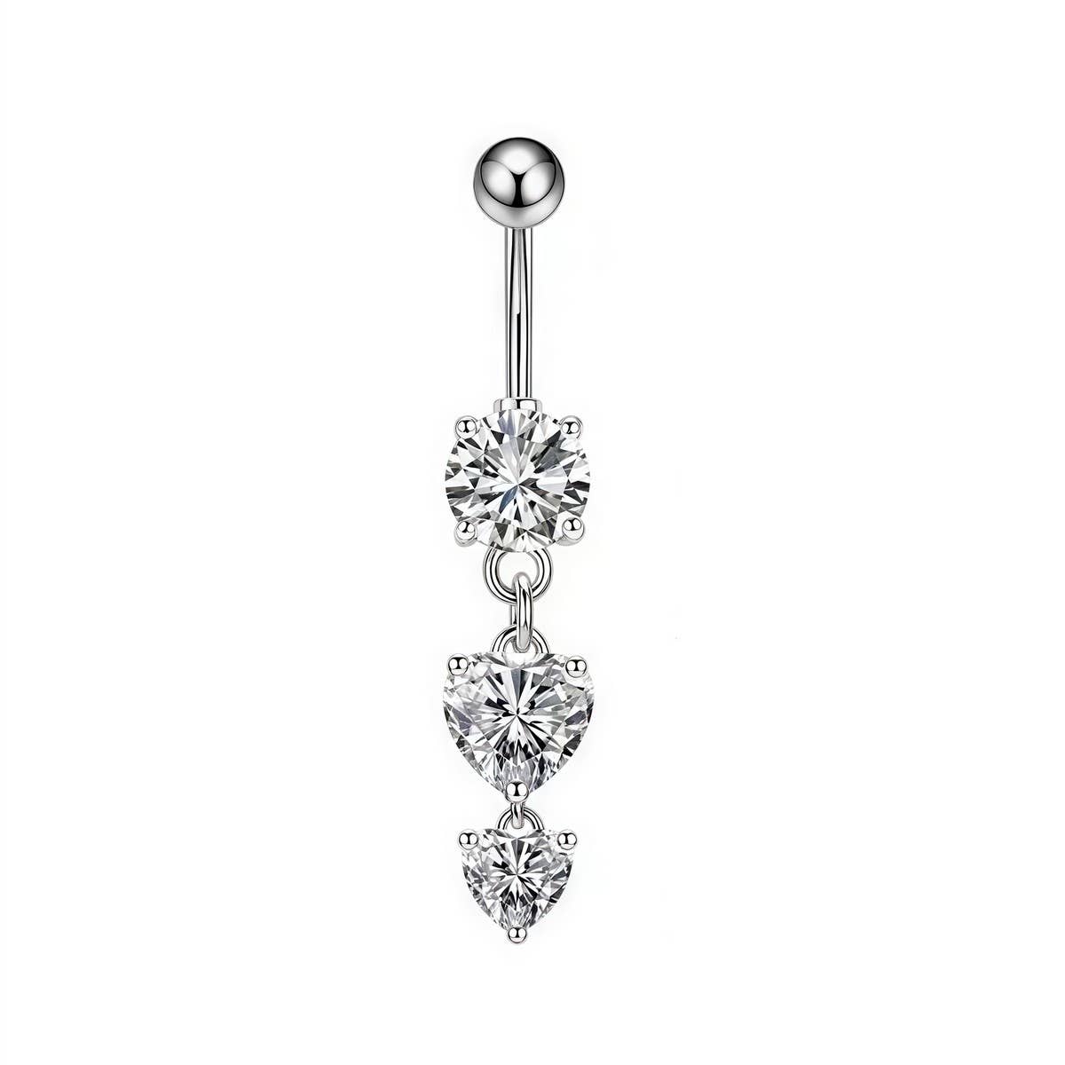 Butterfly CZ Belly Button Ring ??Body Piercing_CWMM9178