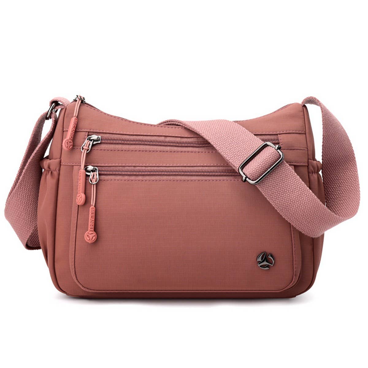 CASUAL SIMPLE MULTI-LAYER NYLON SHOULDER BAG_CWASC1779