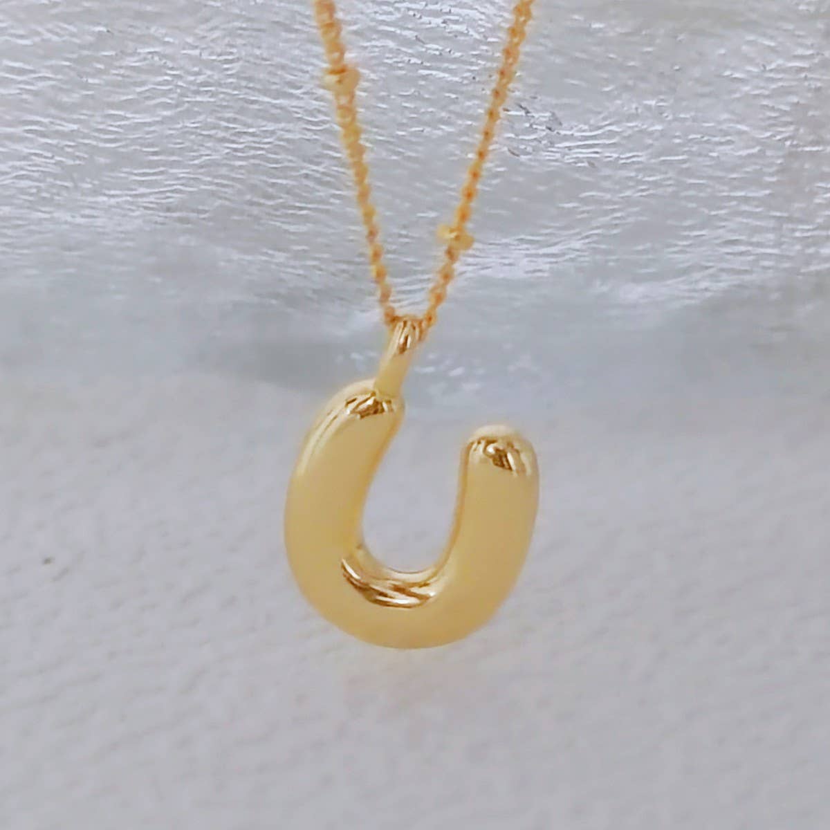 18K Gold 26 Letters Cute Hip Hop Pendant Necklace_CWMM5871