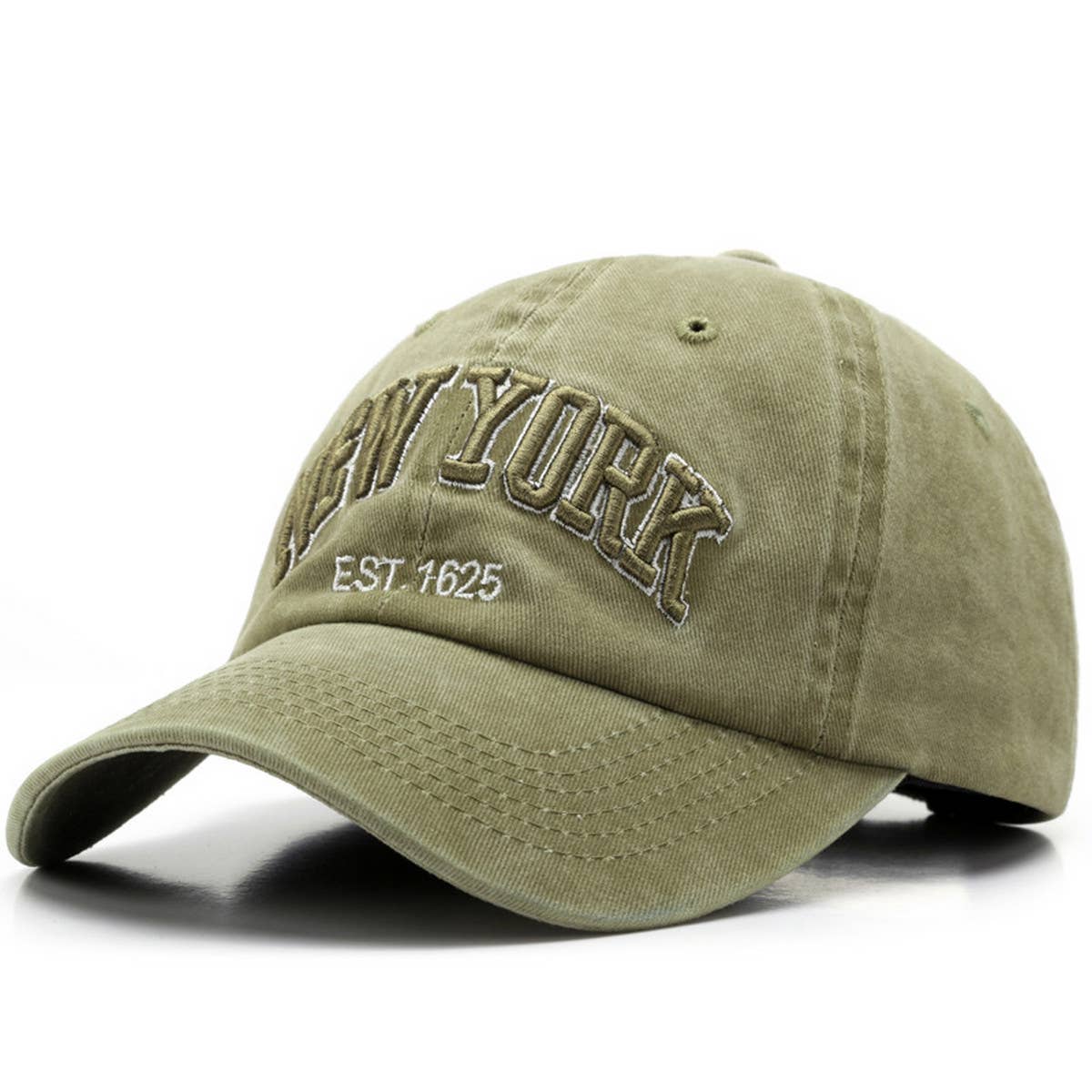 CWAH3229_NEWYORK COWBOY BASEBALL HAT WITH LETTERS