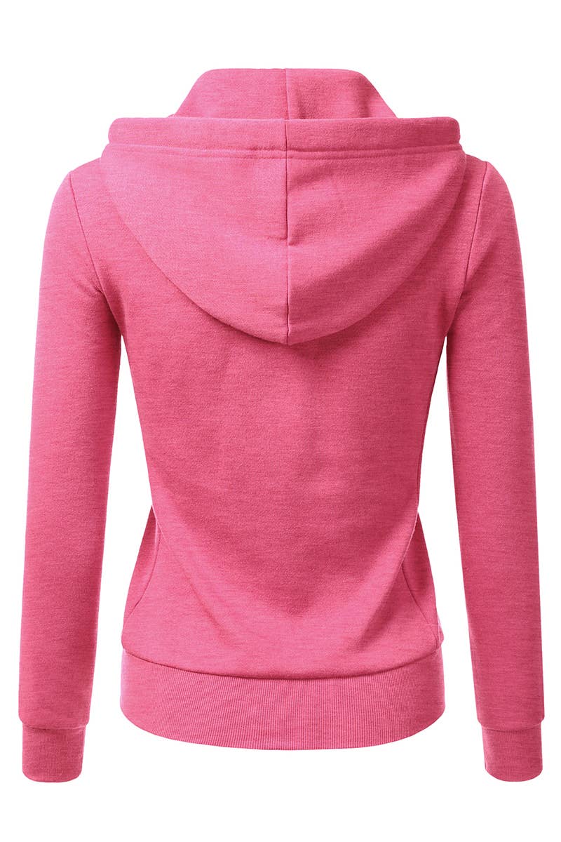 AWOHOL192_Lightweight Thin Zip-Up Hoodie Jacket