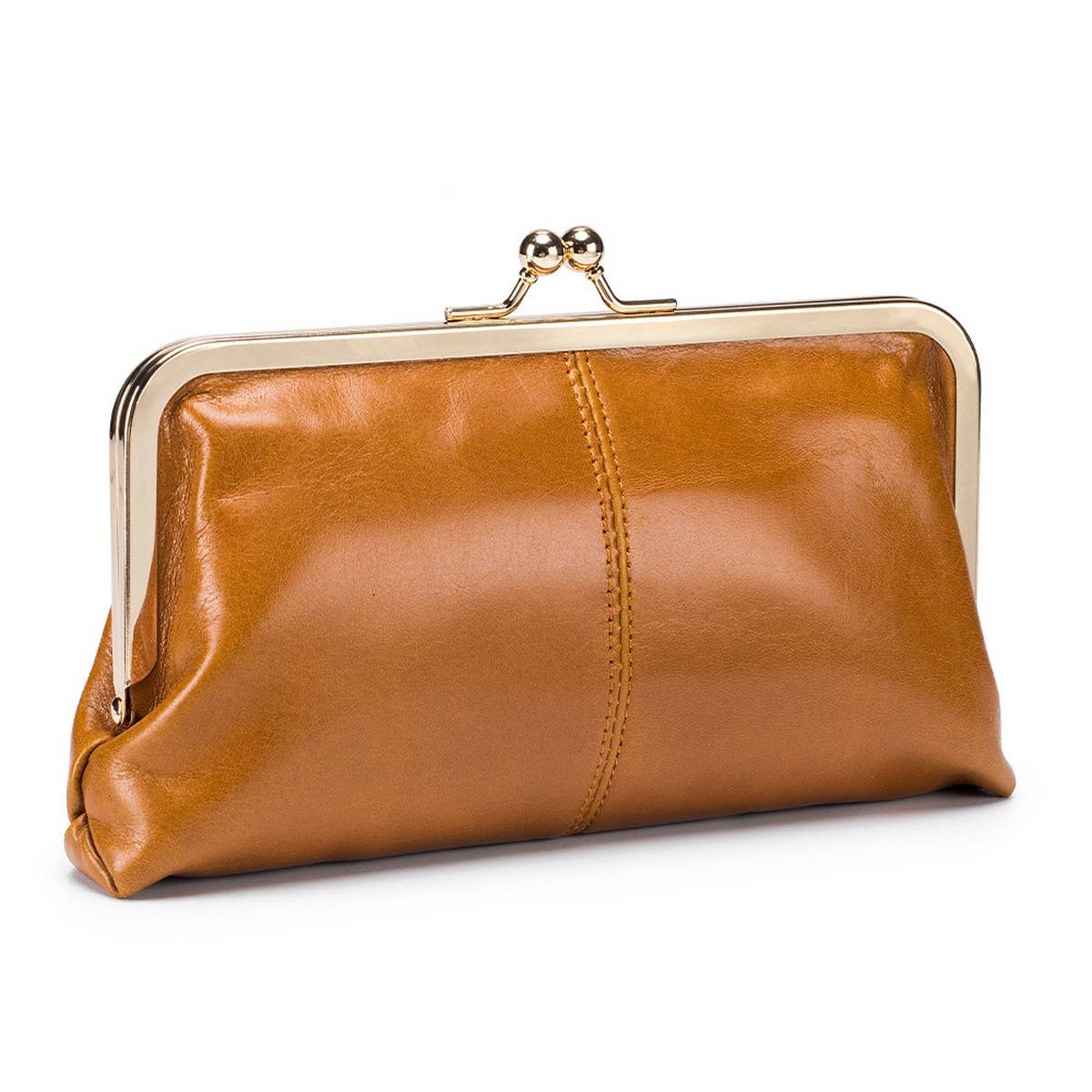 Women's Retro Long Leather Clutch Wallet Purse_CUAB00325