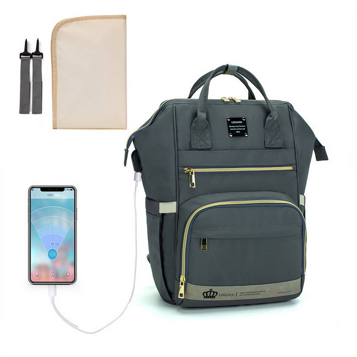 2024 NEW STYLE BACKPACK MOTHER AND BABY BAG_CWAB2231