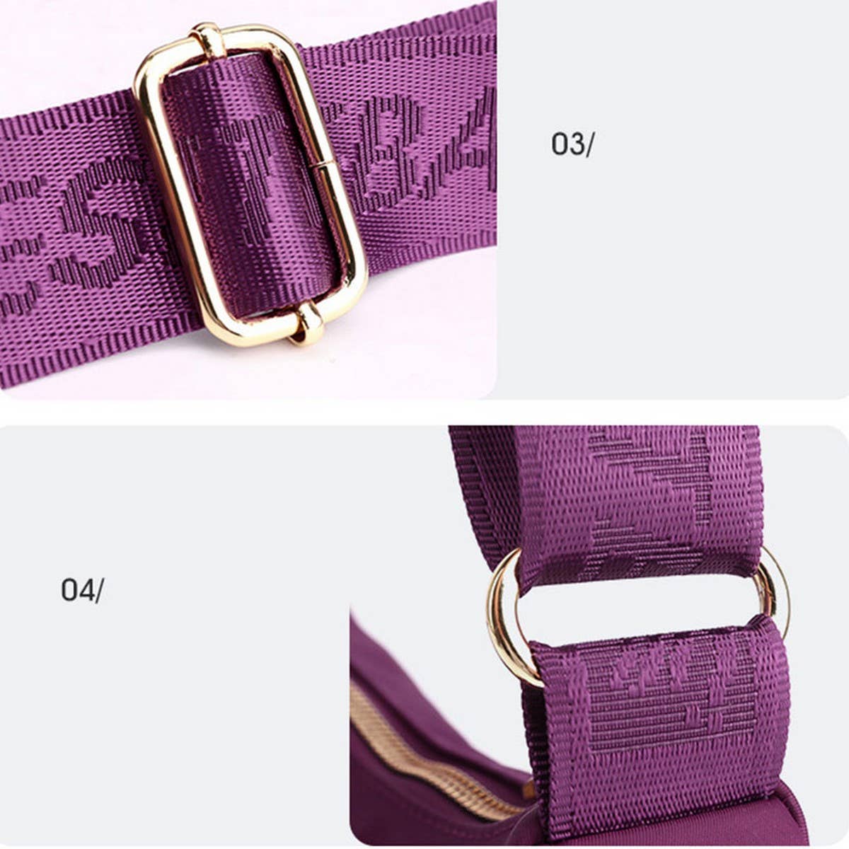 OXFORD CLOTH VERSATILE SHOULDER MESSENGER BAG_CWASC1765