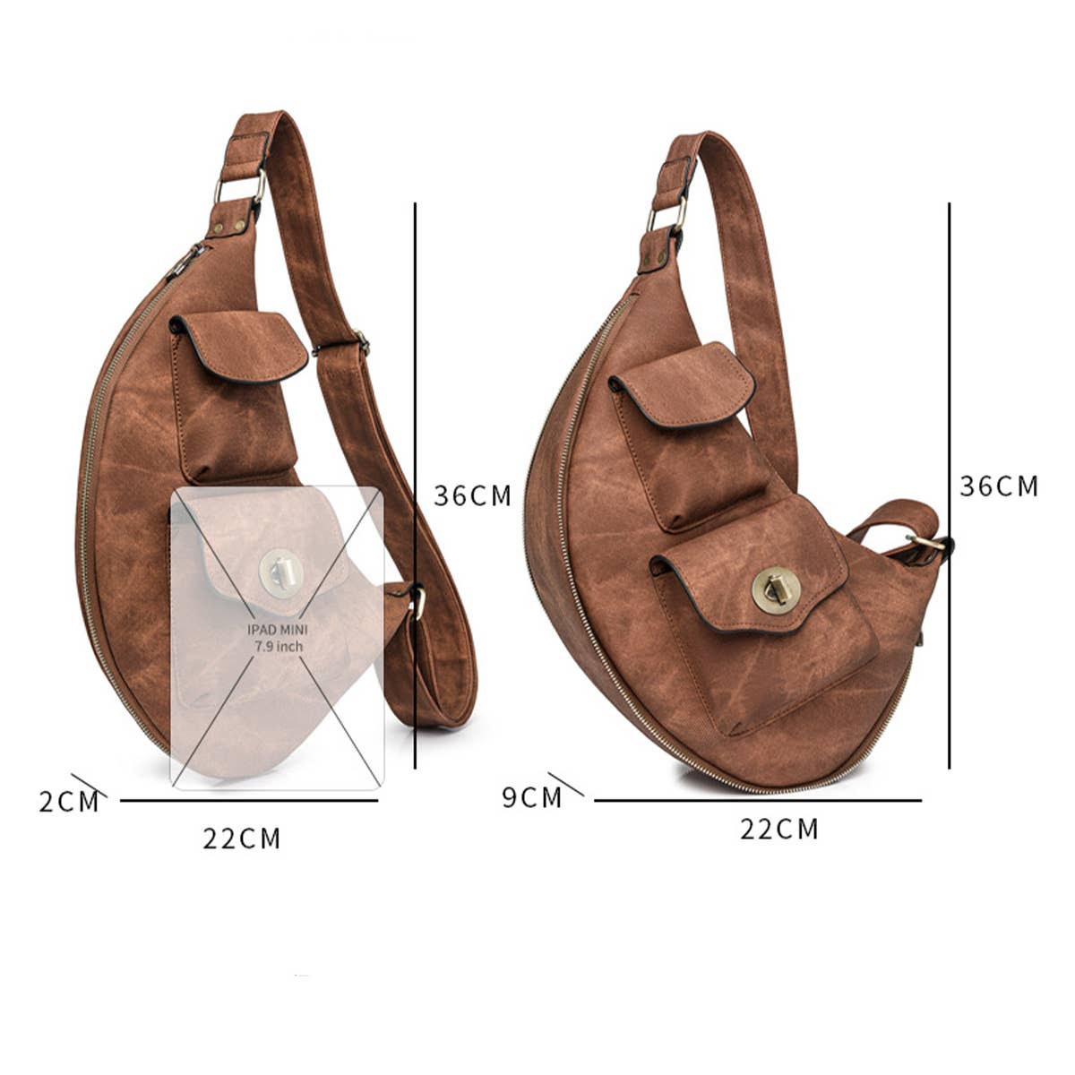 LARGE CAPACITY WOMEN'S WAIST BAG CROSSBODY BAG_CWAB2869