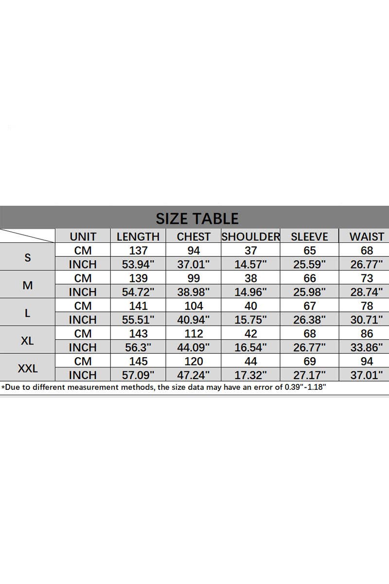 CWDMD4714_ELEGANT POLKA DOT LONG SLEEVE HIGH WAIST DRESS