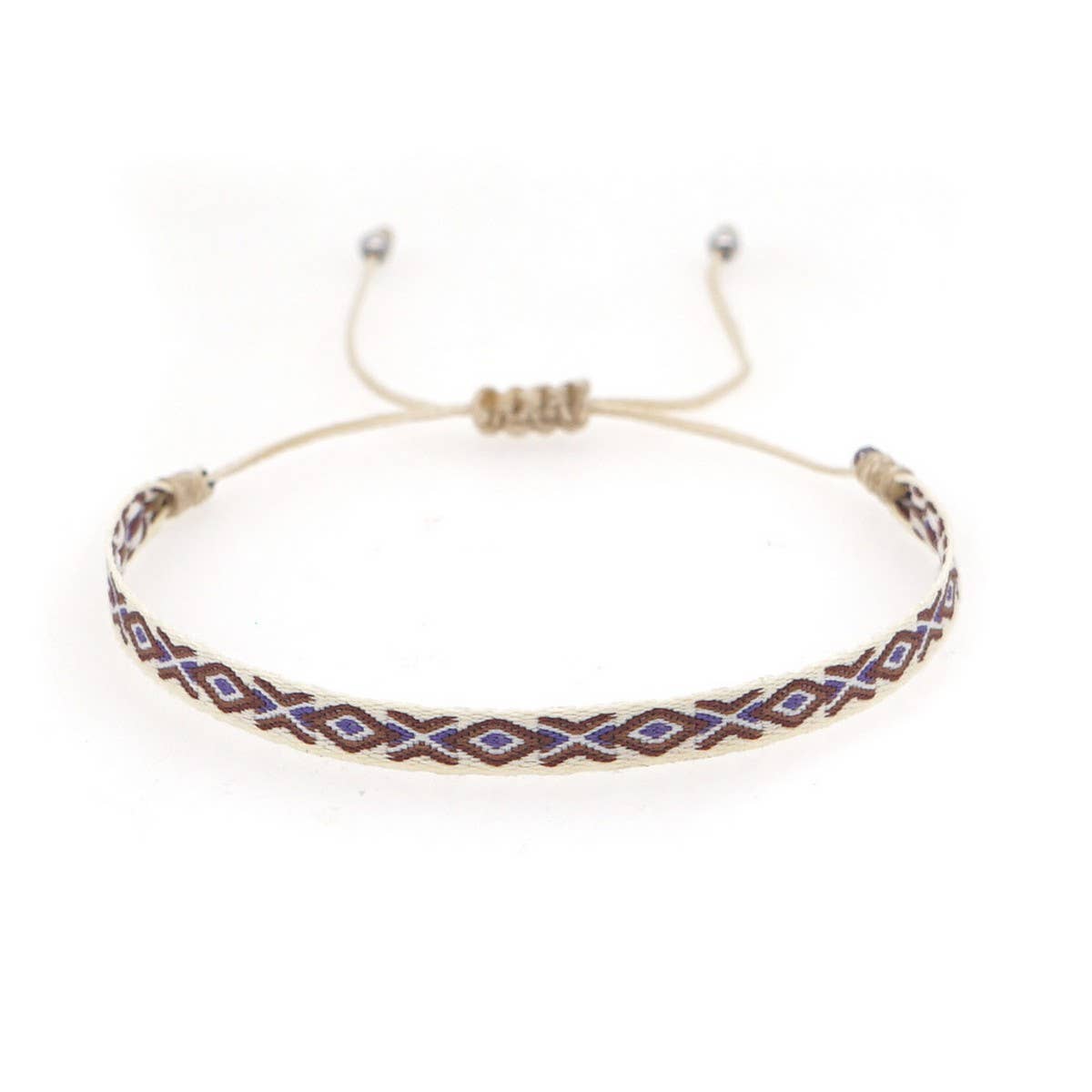 ETHNIC STYLE NYLON RIBBON RETRO HANDMADE BRACELET_CWMM3870