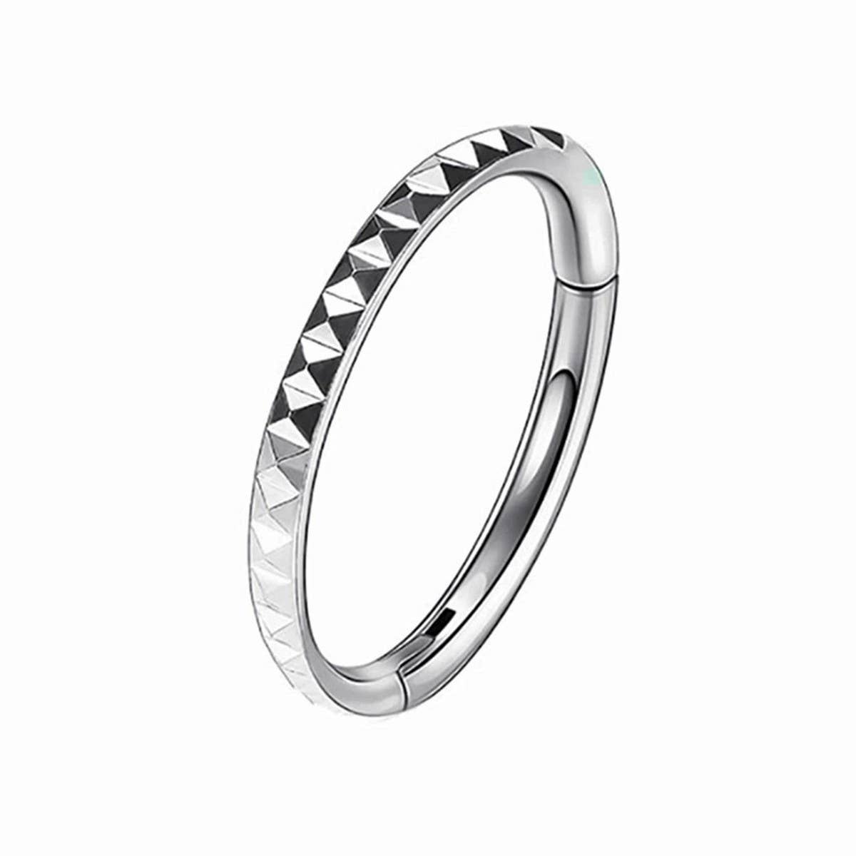 Trendy Stainless Steel Nose Ring Piercing