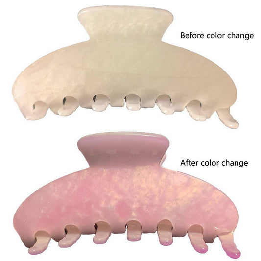COLOR CHANGING ACRYLIC HAIR CLIP SHARK CLIP