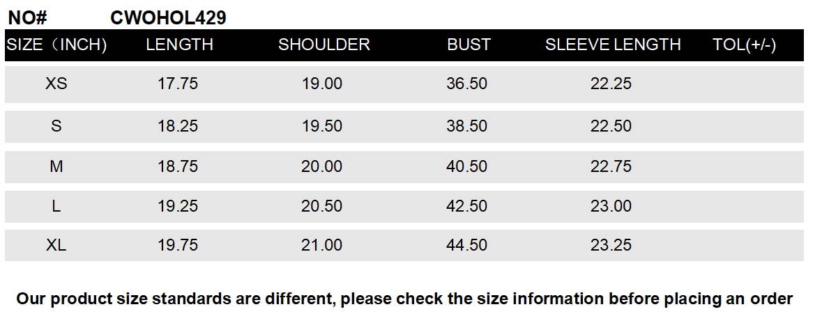 CWOHOL429_Zip-up Lightweight Hoodie Cropped Sweatshirt