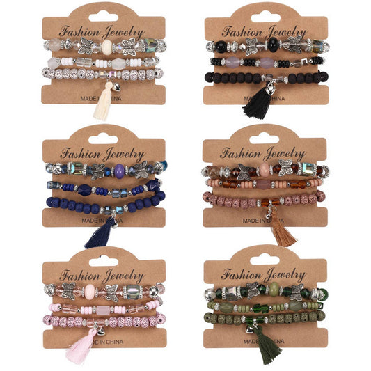 FASHION BOHEMIAN TASSEL BUTTERFLY BRACELET_CWAJE2232