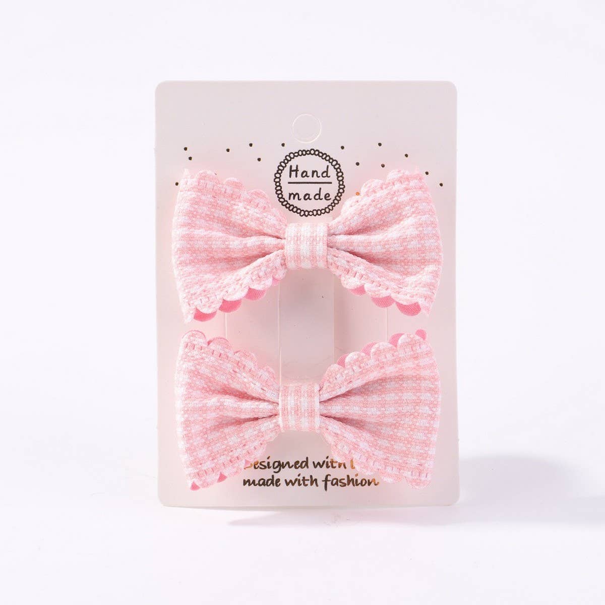 Girls¡¯ Plaid Lace Hair Clips ? Daily & Princess