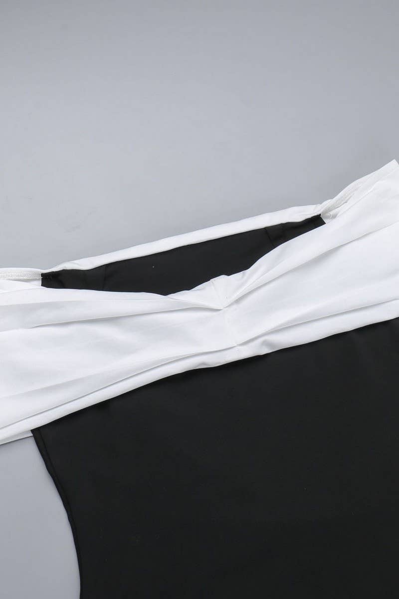 CWDTD0439_COLORBLOCK OFF-SHOULDER BODYCON MAXI DRESS