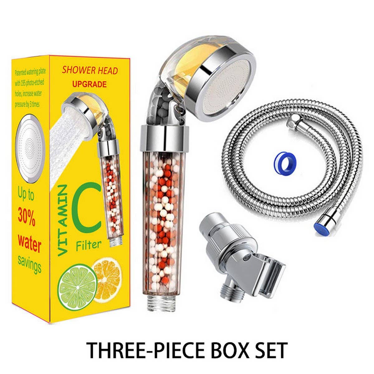 NEGATIVE ION SHOWER SET AMERICAN SHOWER ARM