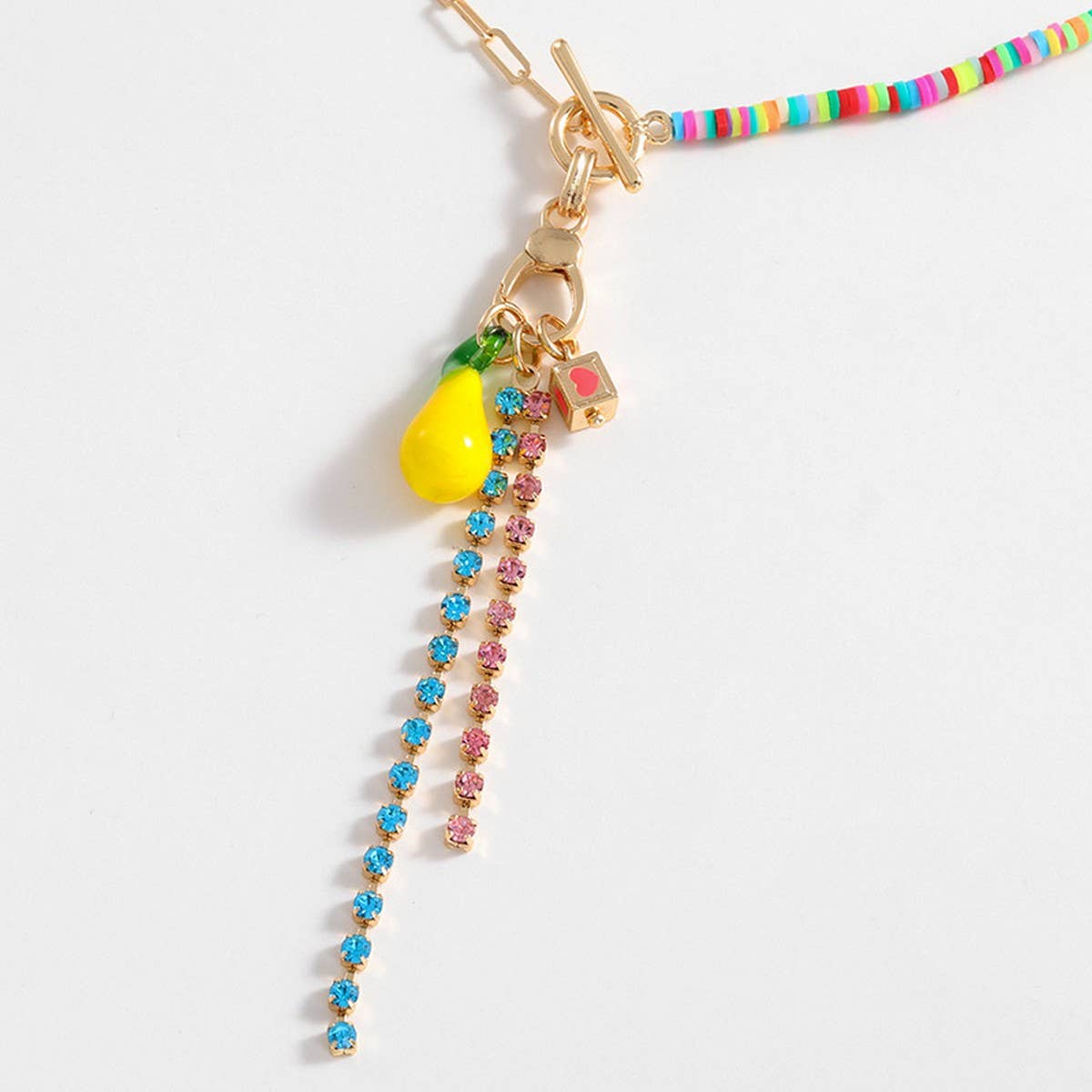 WOMEN'S GEOMETRIC PENDANT STACKING NECKLACE