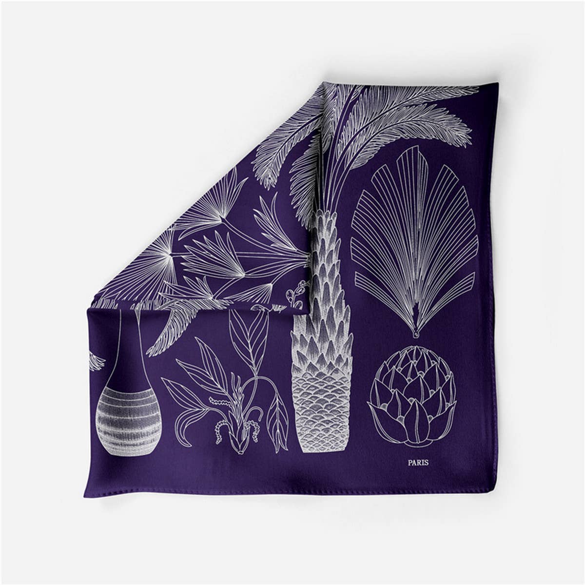 Vacation Beach Satin Scarf for Women, Sun