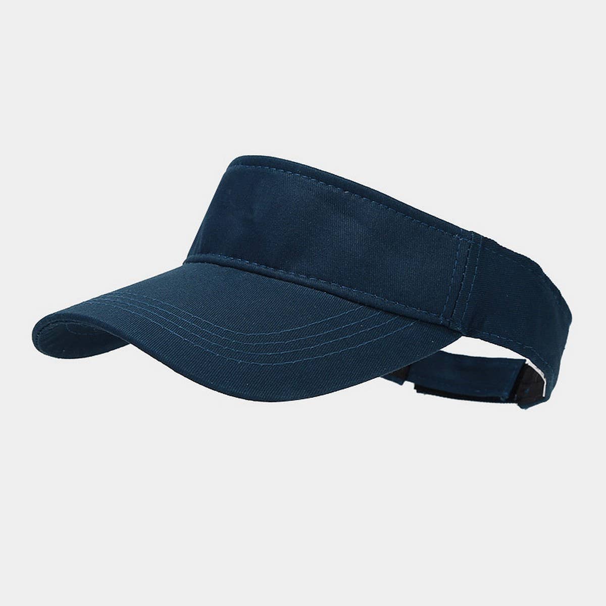 Summer Simple Solid Visor Hat - Unisex Outdoor_CWAH3303