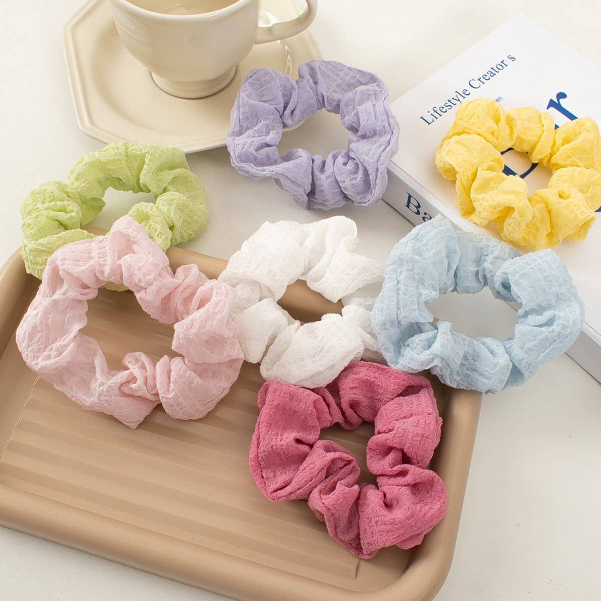 SCRUNCHIES ELASTIC HAIR BANDS_CWAHA1796