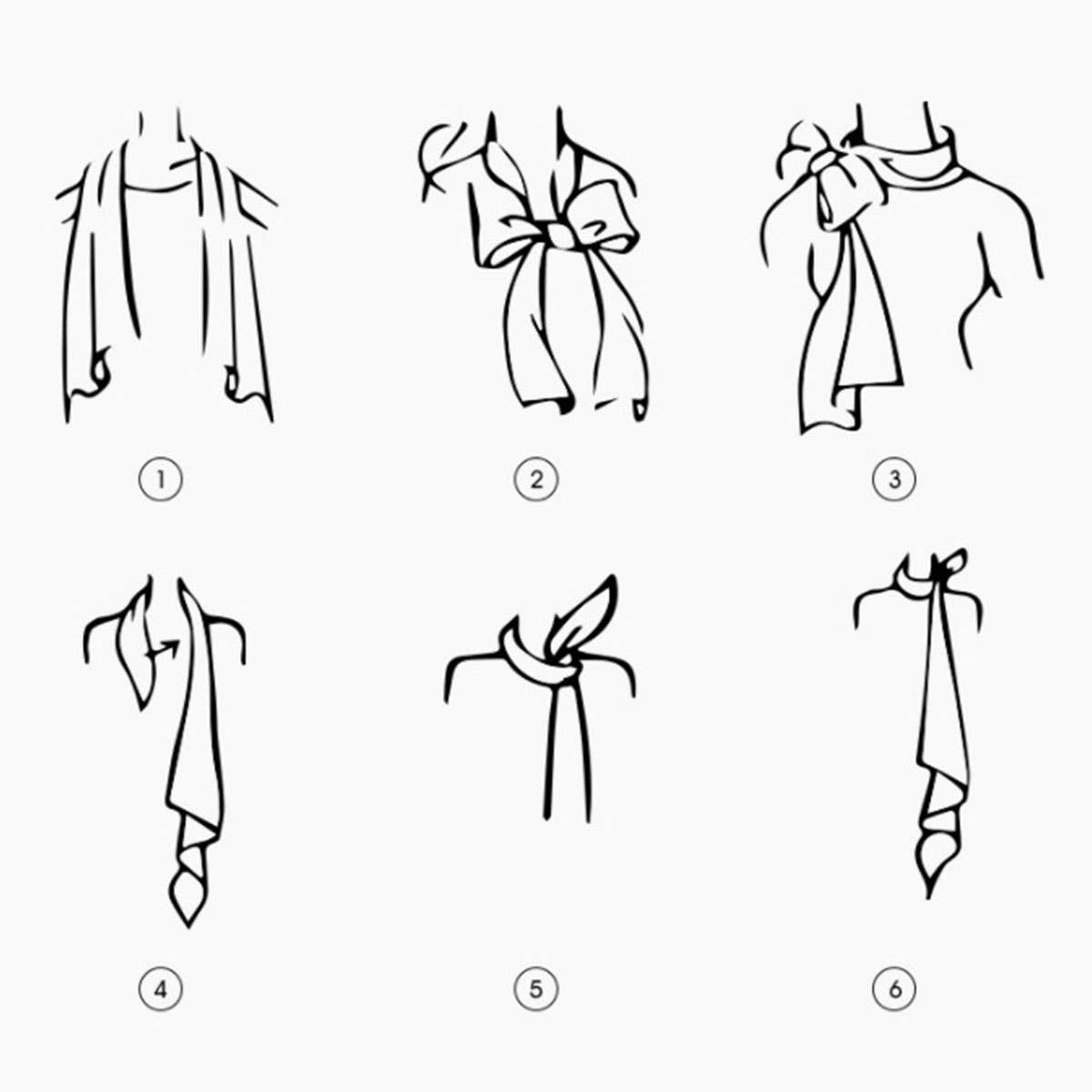 Floral Twilly Scarf for Hair & Bag, Satin Silk