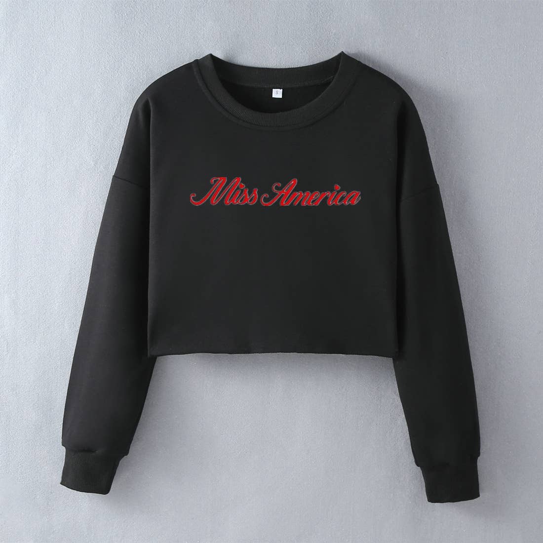 STREET STYLE FASHION PRINTED LONG SLEEVE TOP