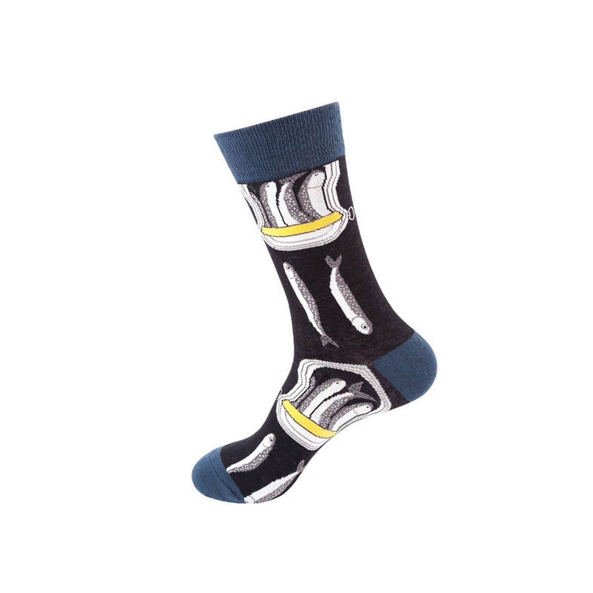 CASUAL GEOMETRIC CARTOON PRINT SOCKS_CWMS1012