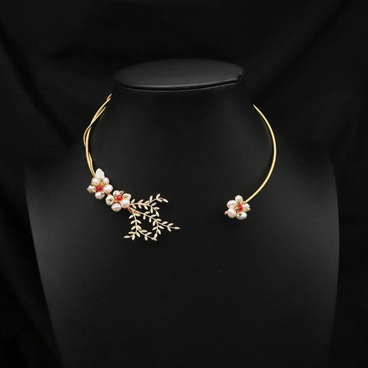WOMEN'S DESIGN ELEGANT NATURAL PEARL NECKLACE