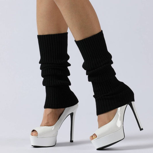 WARM BALLET LEGGINGS HIGH ELASTIC STACKED SOCKS