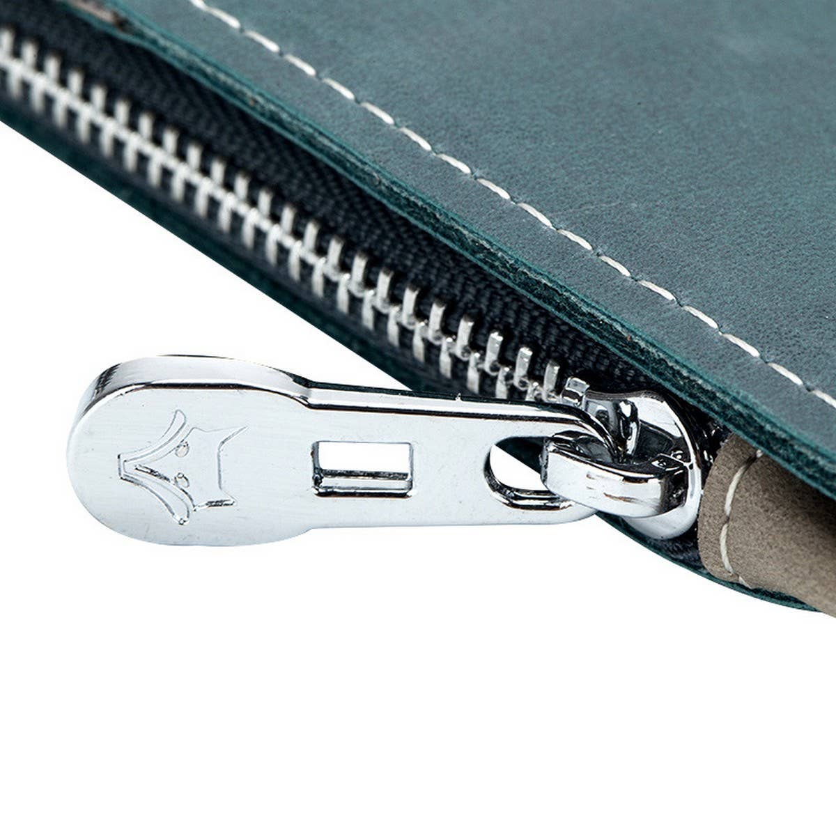 MULTIFUNCTIONAL ZIPPER ULTRA-THIN LEATHER WALLET_CWAB3711