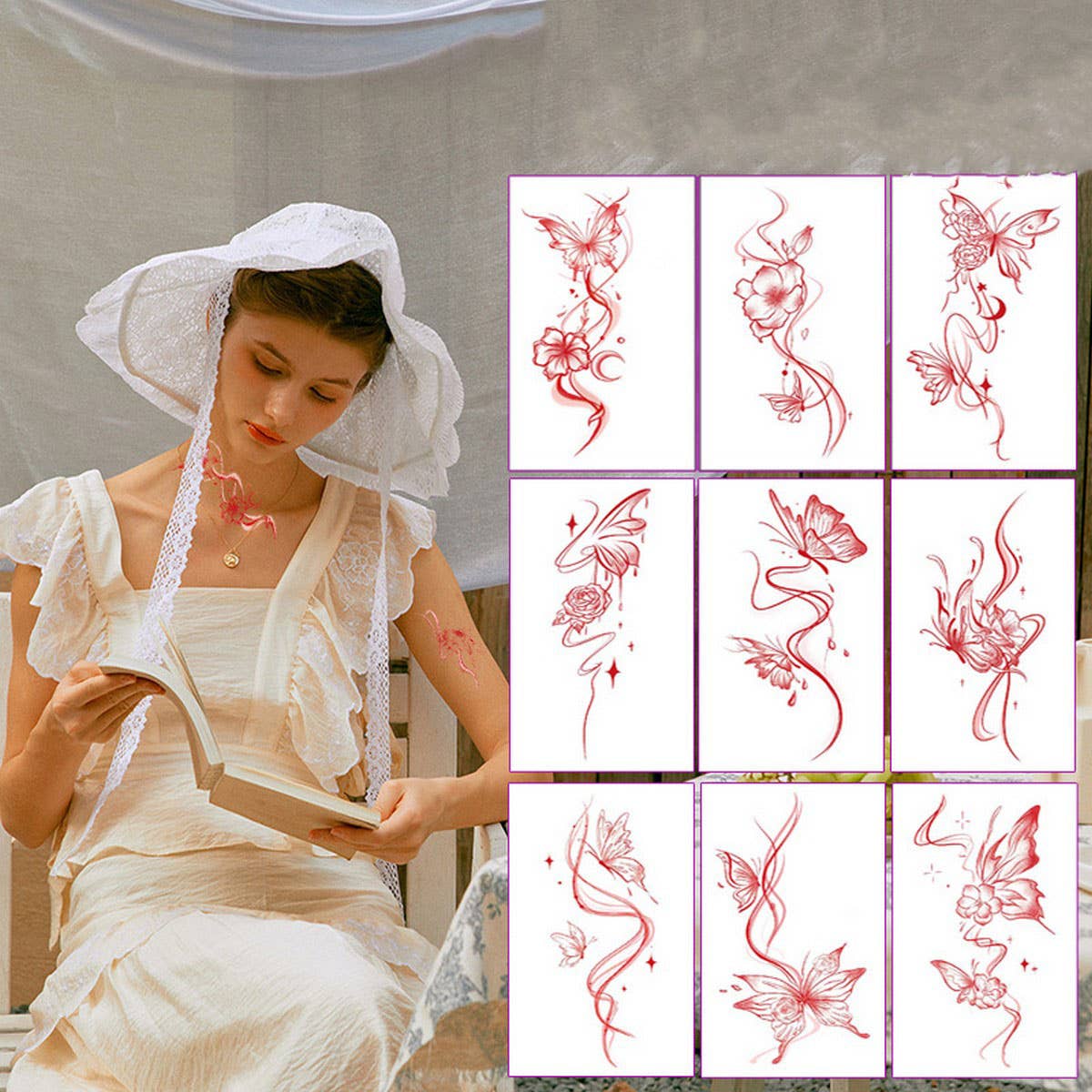 Vintage Chic Butterfly Tattoos?Elegant & Sexy Look