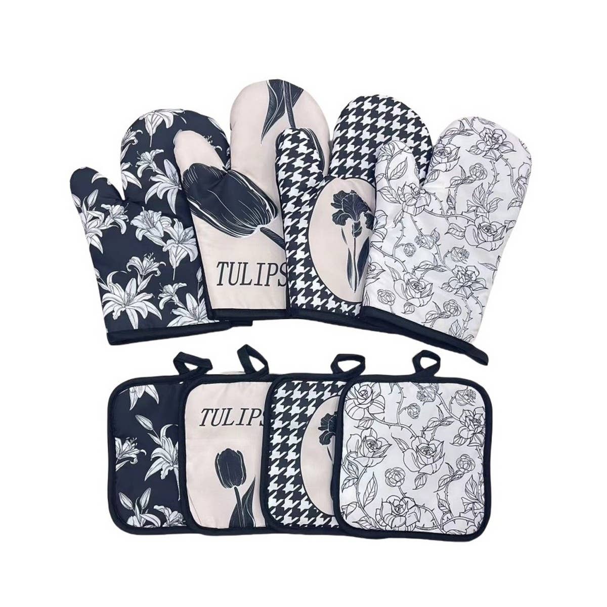 SUNFLOWER PRINT ANTI-SCALDING 2-PIECE SET