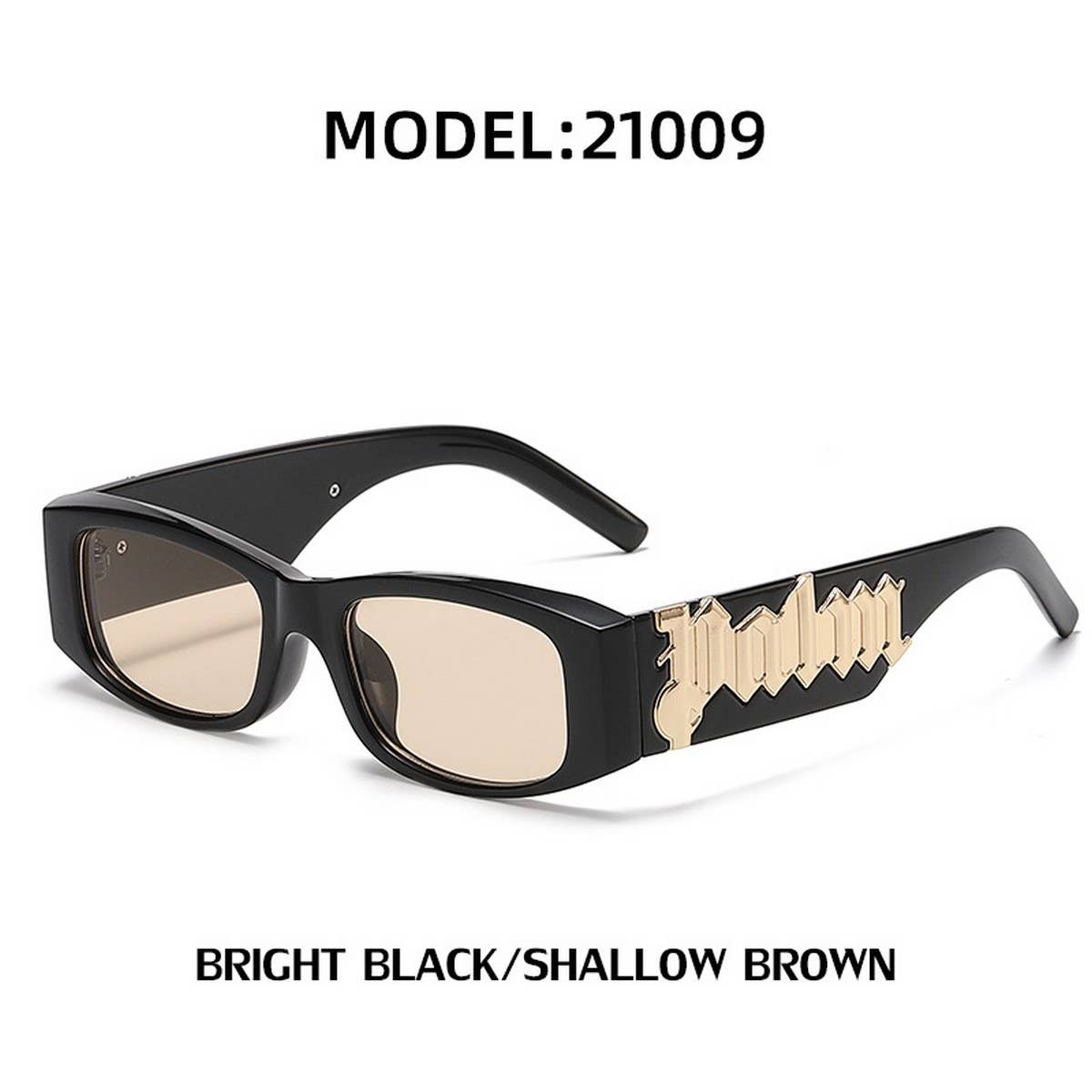 SMALL FRAME SUNGLASSES WITH WIDE TEMPLES_CWASG0570
