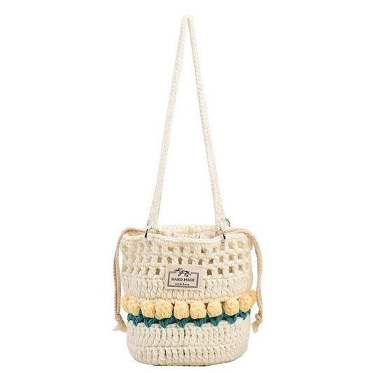 2024 NEW TULIP CONTRAST WOVEN CROSSBODY BAG_CWAB2398