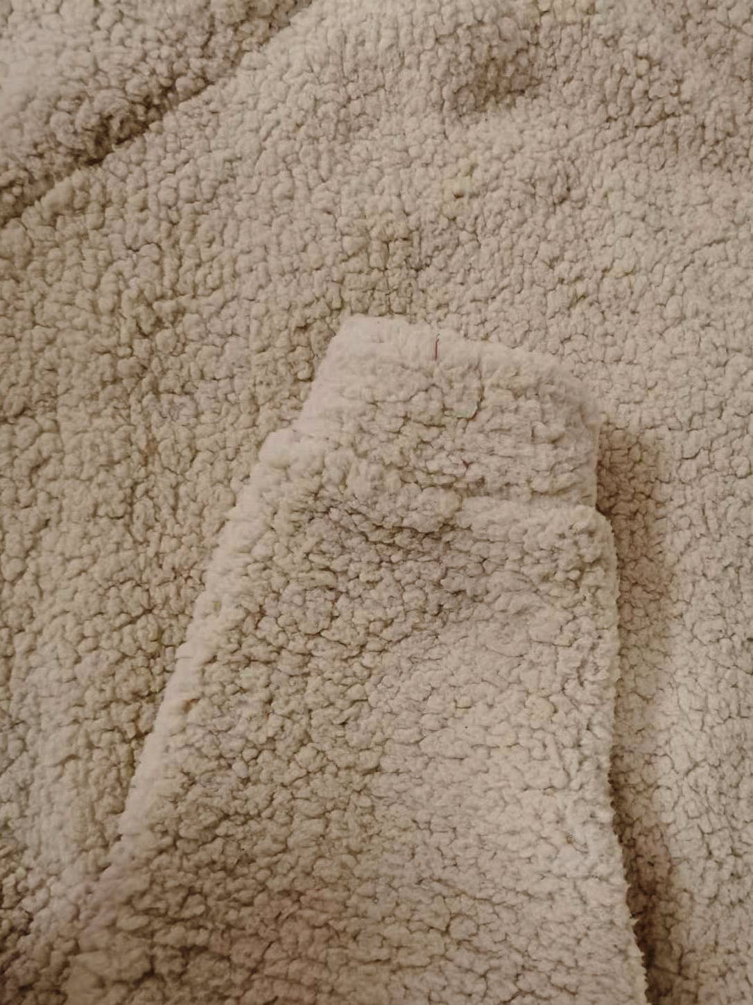 SOLID COLOR CREW NECK LONG SLEEVE PULLOVER HOODIE