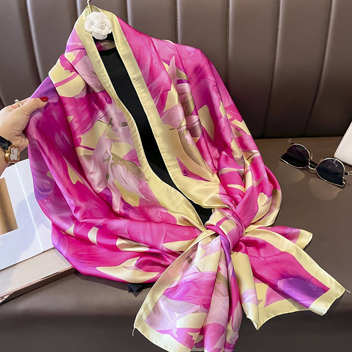 Colorful Printed Scarf Shawl Wrap for Women