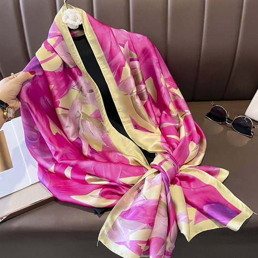Colorful Printed Scarf Shawl Wrap for Women