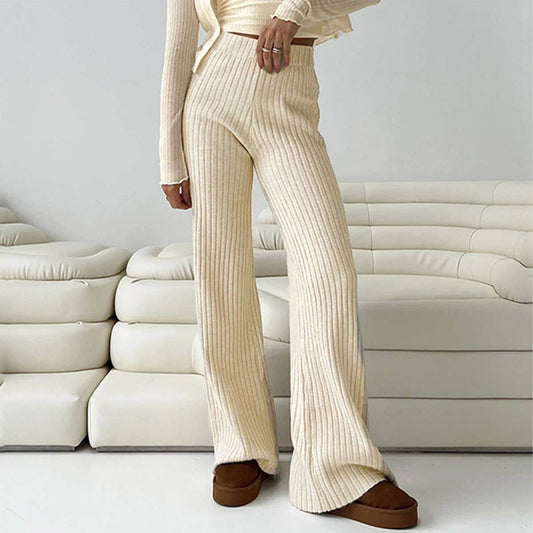 FASHION TREND STRAIGHT LEG SLIM PANTS