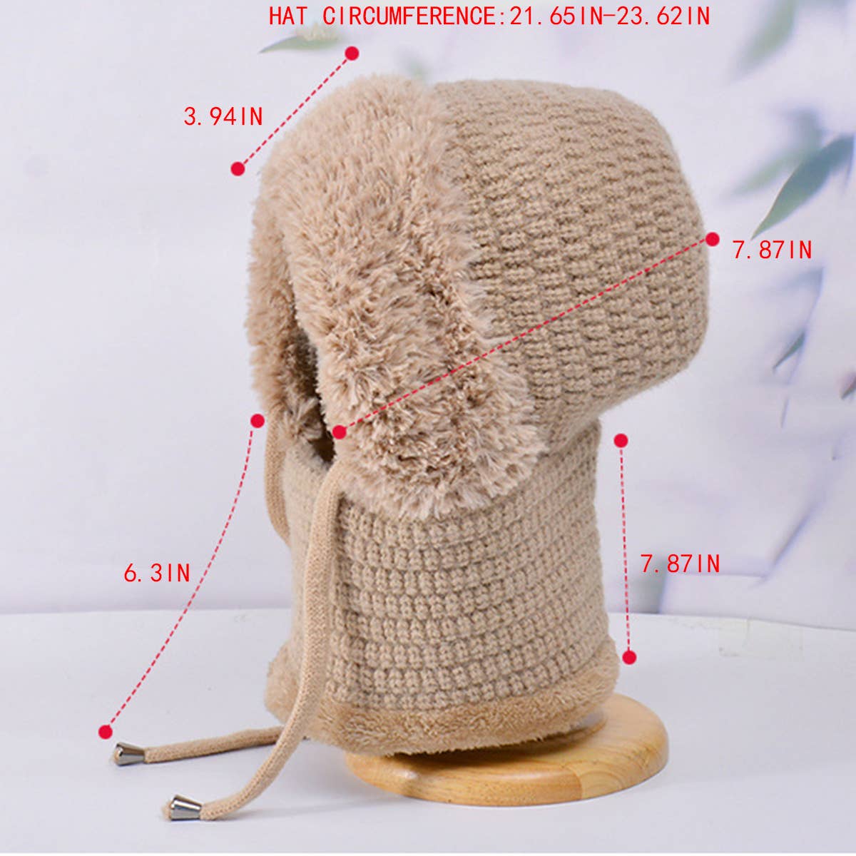 WINTER WARM HAT MASK SCARF SET