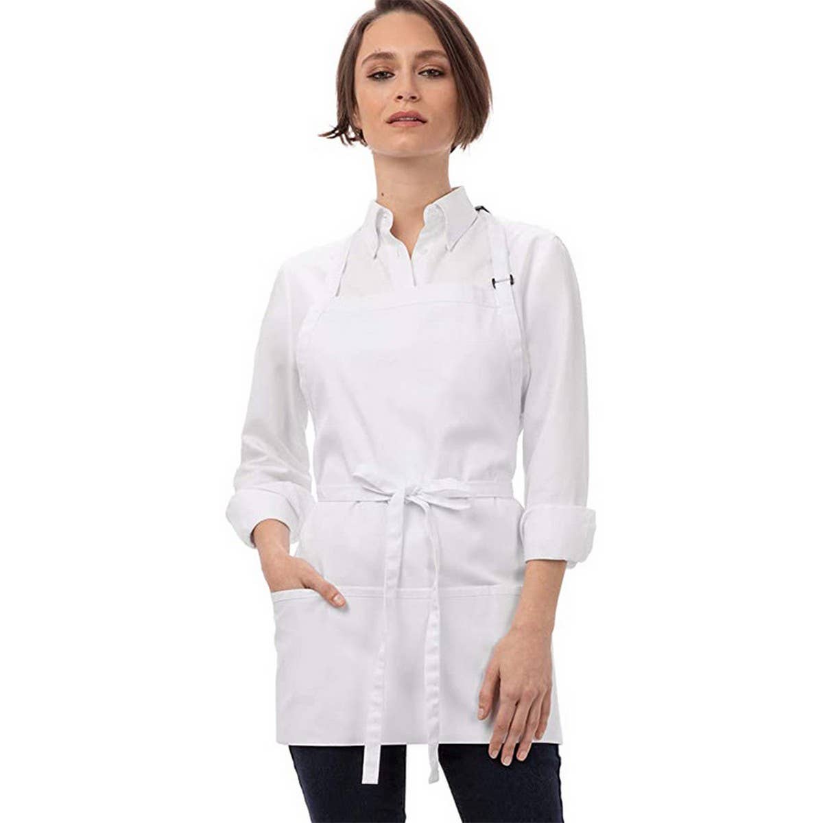 CWMM1815_Cotton Work Apron Household Apron