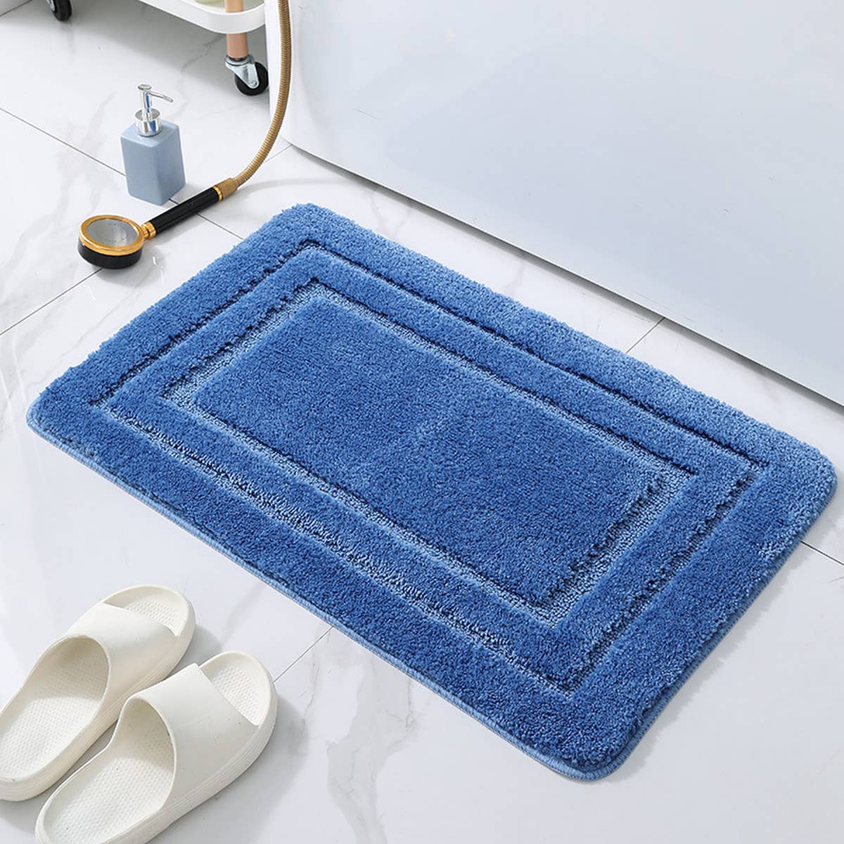 NEW ABSORBENT U-SHAPED BATHROOM MAT