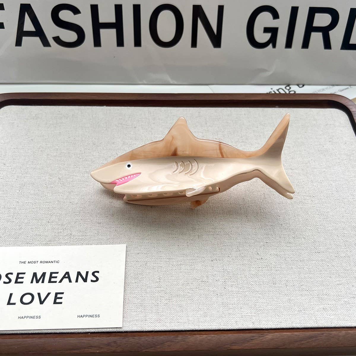 Ocean Claw Clip ??Shell, Shark, Turtle & Penguin_CWAHA5706