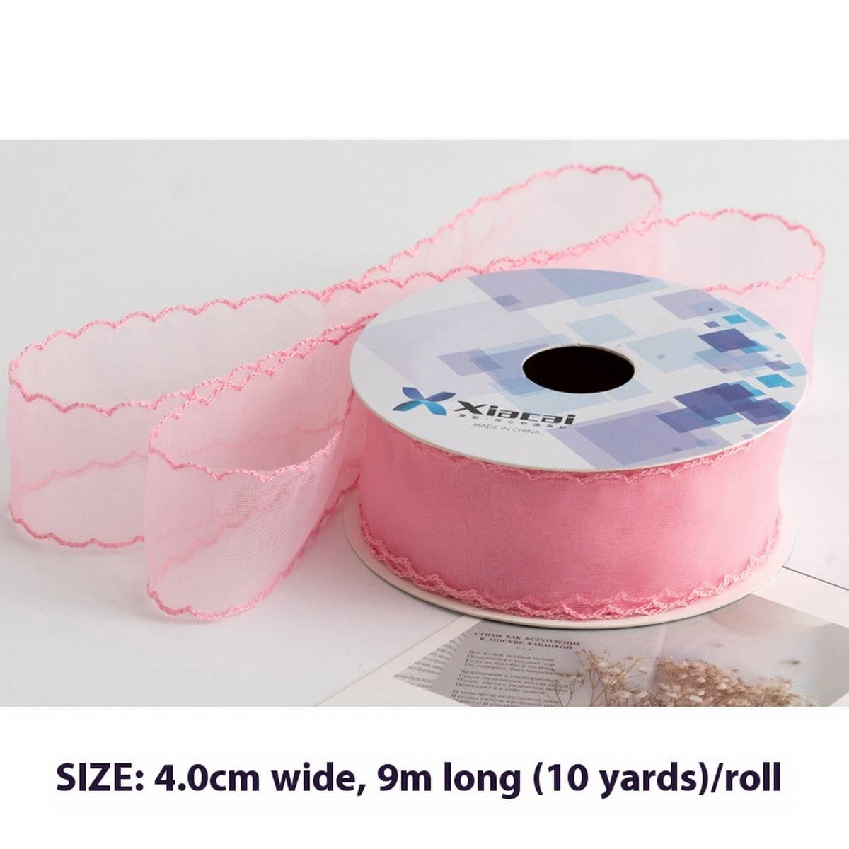 CURVED LACE HANDMADE MATERIALS DIY RIBBON
