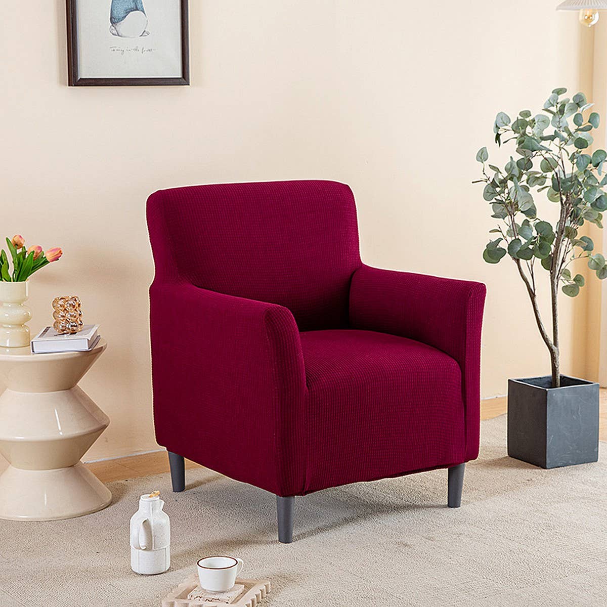 Waterproof Sofa Cover, Universal Fit, 1-Seater