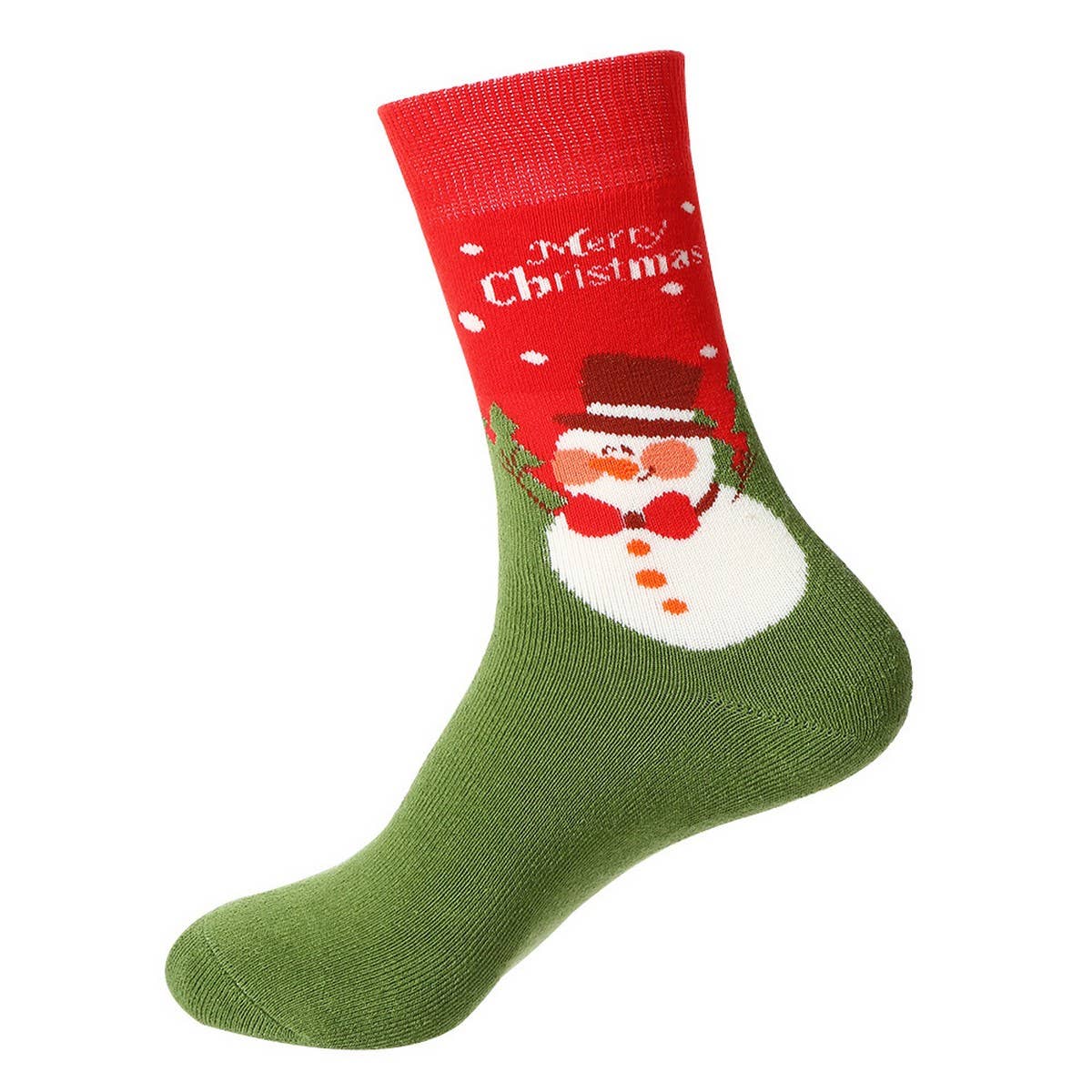 THICK WARM TERRY CHRISTMAS SOCKS