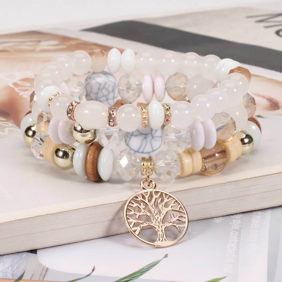 BOHEMIAN MULTI-LAYERED TREE OF LIFE BRACELET_CWAJE2231