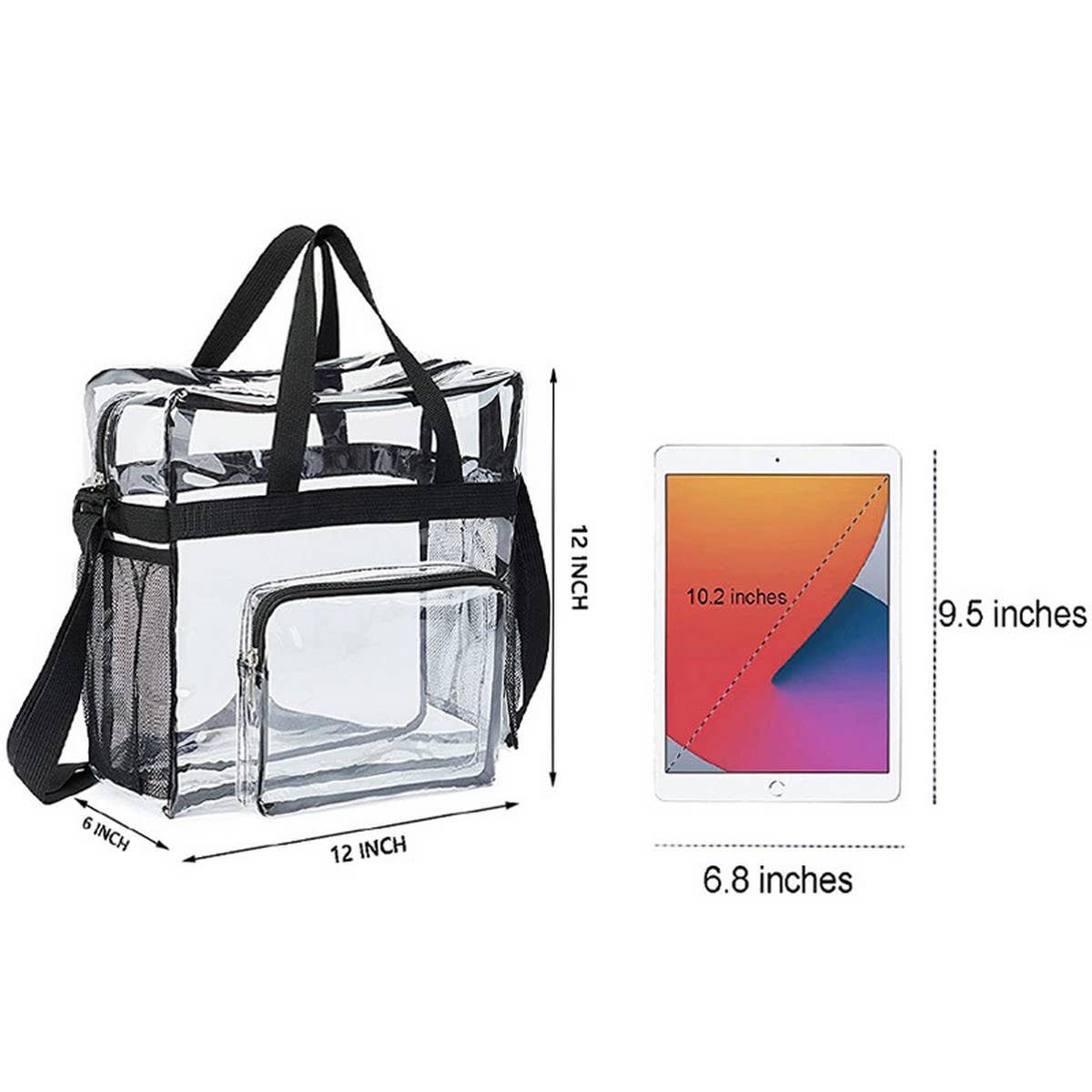TRANSPARENT PORTABLE PORTABLE WASH BAG_CWAB1302