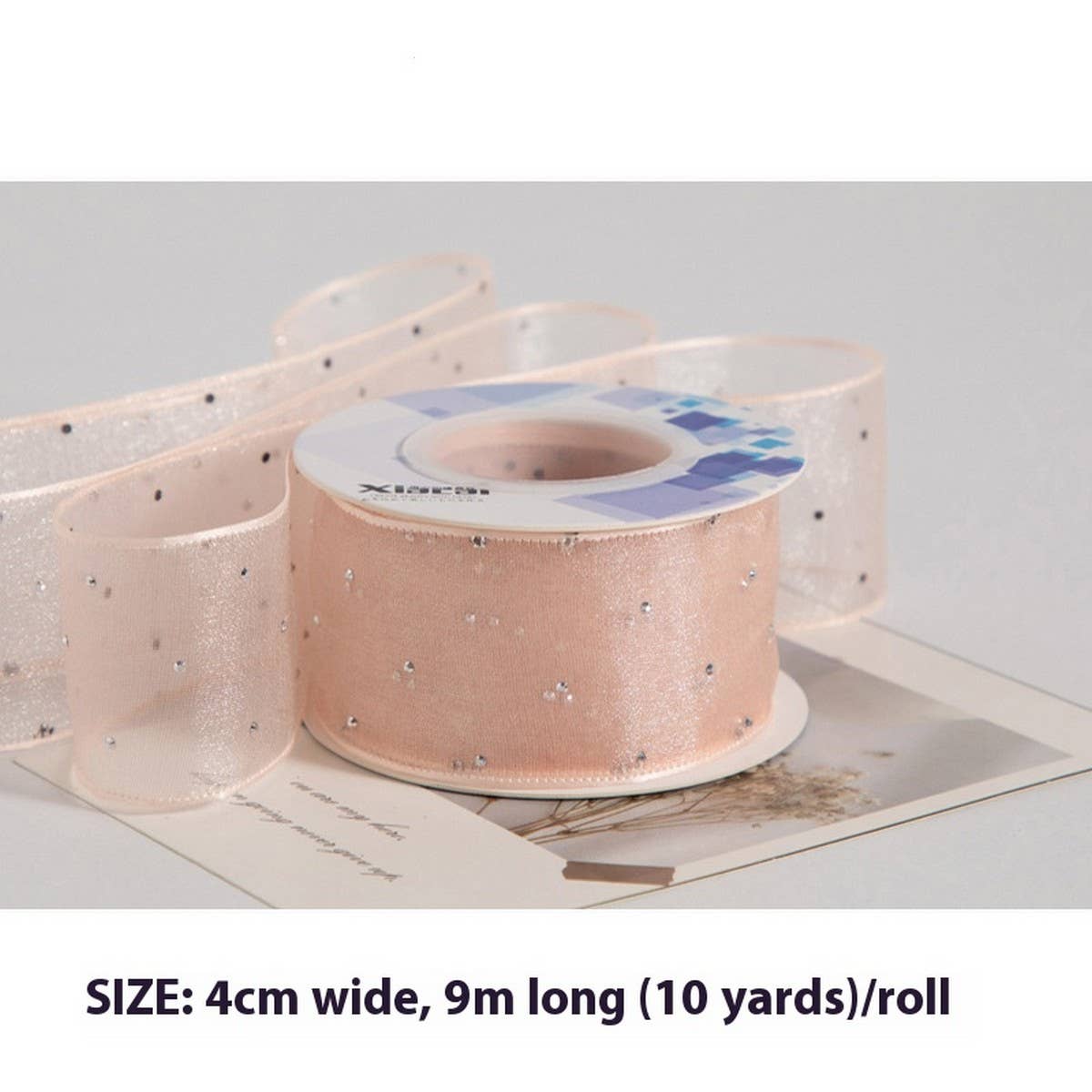 4CM HOT DIAMOND CRINKLE YARN DIY RIBBON_CWMM5750