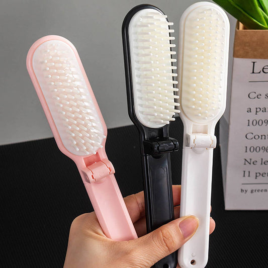 PORTABLE TRAVEL SOFT-TOOTH FINE-TOOTH FOLDING COMB_CWMM0911