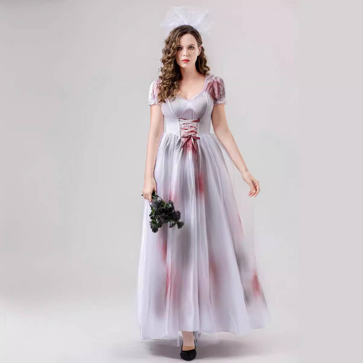 HALLOWEEN BLOODY GHOST BRIDE DRESS COSTUME