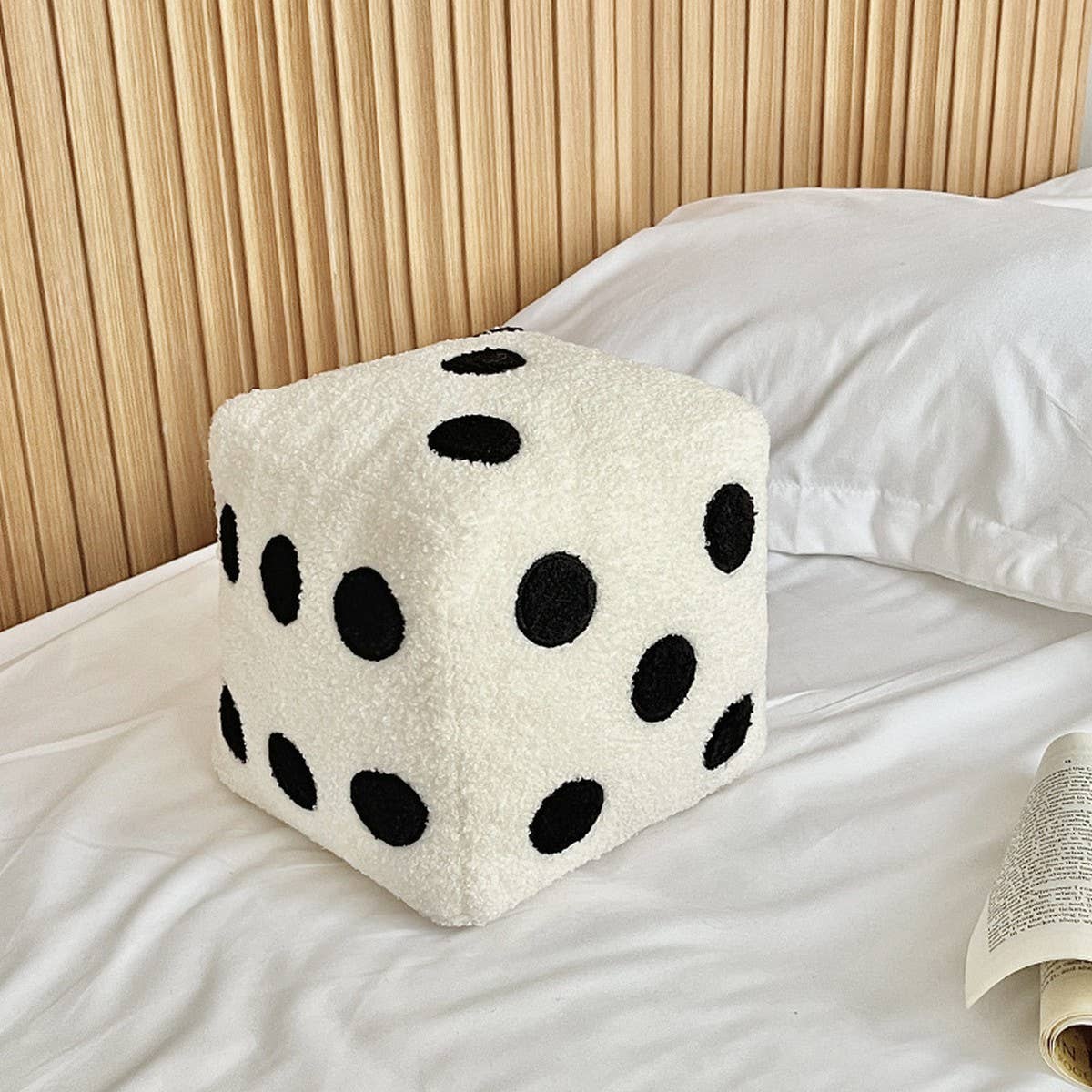 DICE PLUSH TOYS PILLOW CUSHION
